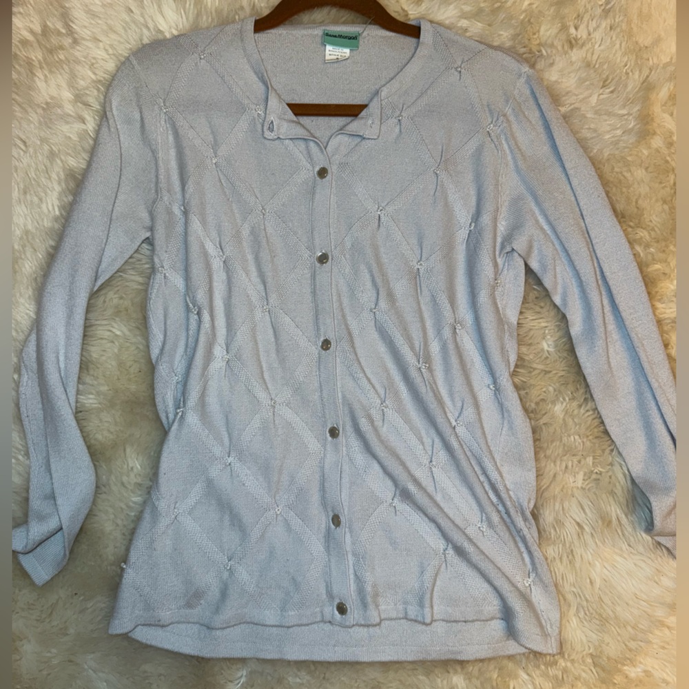 Tan cardigan